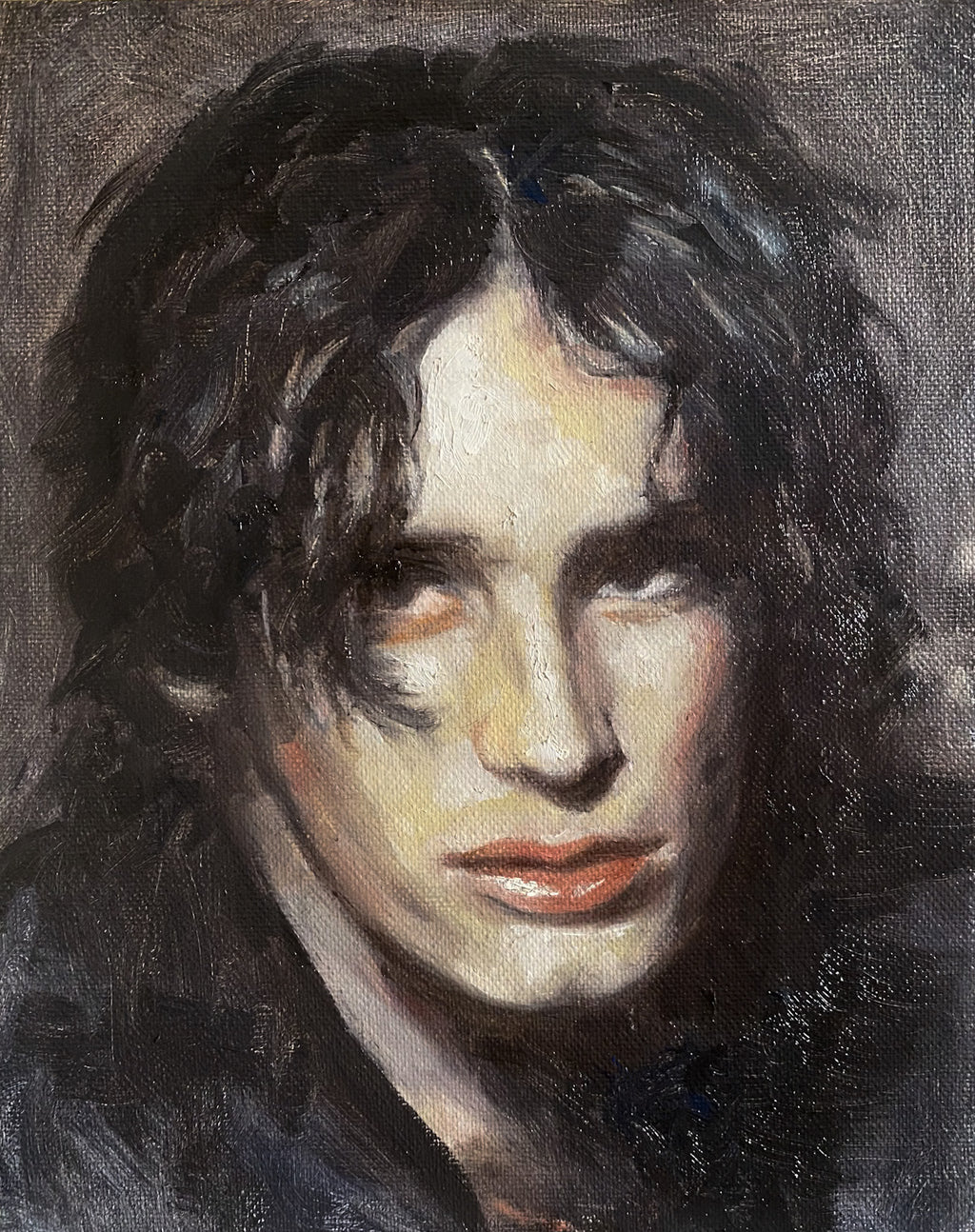 Jeff Buckley Oil Painting